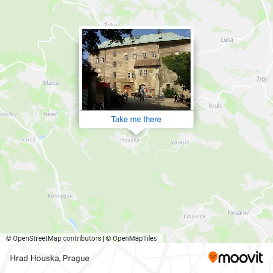 Карта Hrad Houska