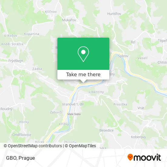 Карта GBO
