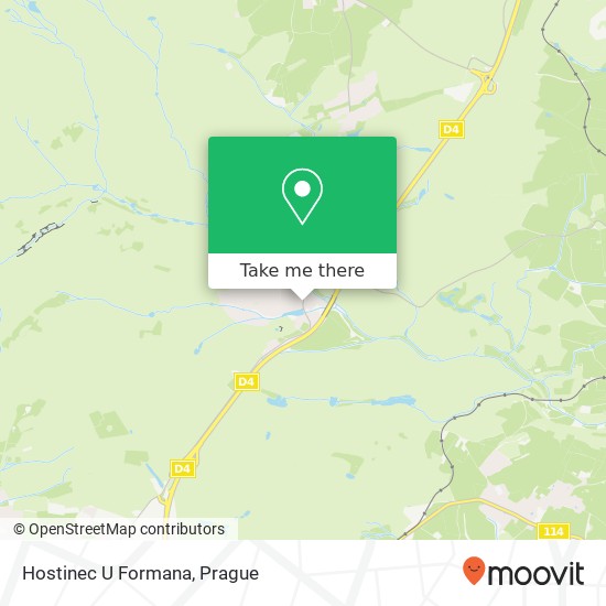 Hostinec U Formana map