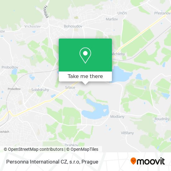 Personna International CZ, s.r.o map