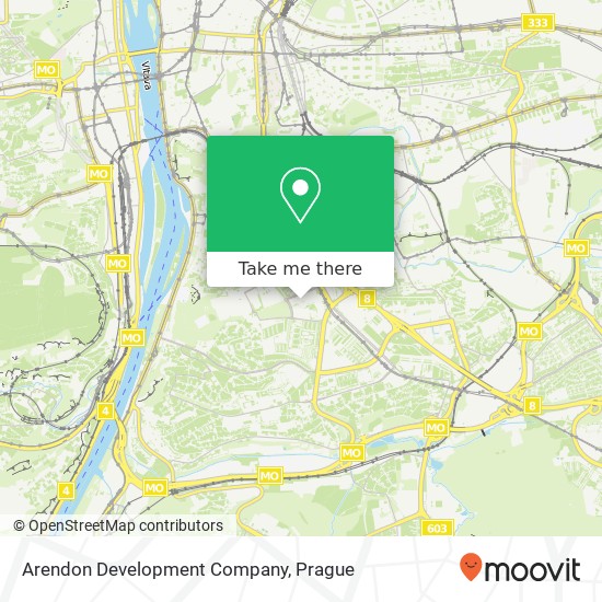 Arendon Development Company map