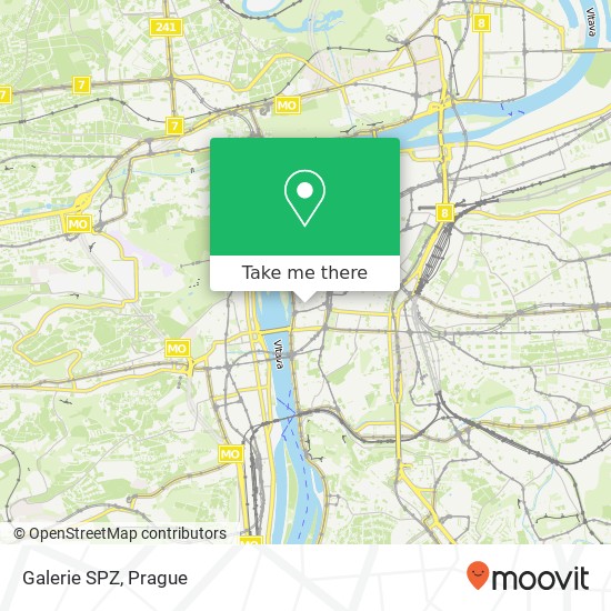 Galerie SPZ map