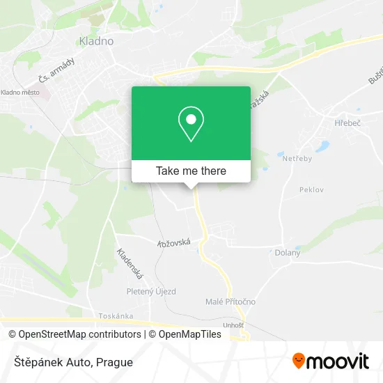 Карта Štěpánek Auto