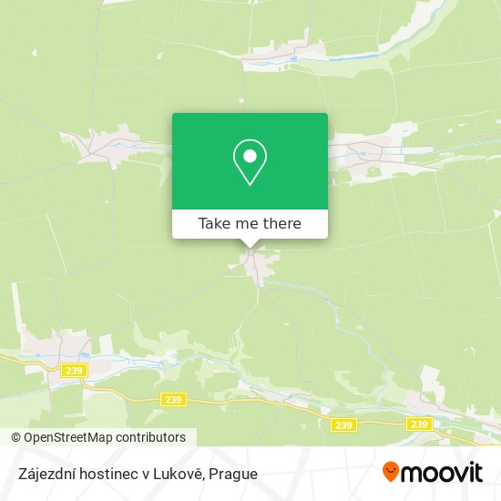 Zájezdní hostinec v Lukově map