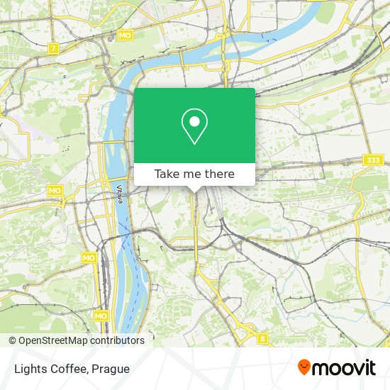 Lights Coffee map