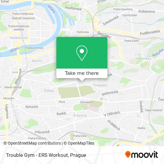 Trouble Gym - ERS Workout map