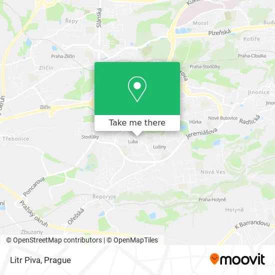 Карта Litr Piva