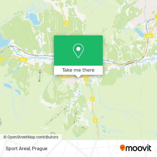 Sport Areal map