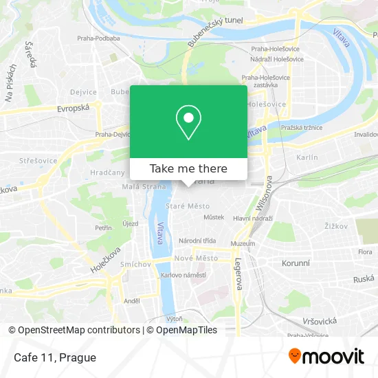 Карта Cafe 11