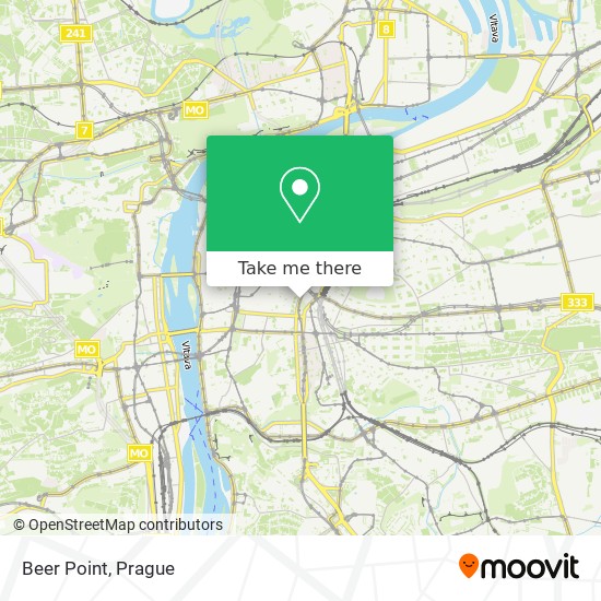 Beer Point map