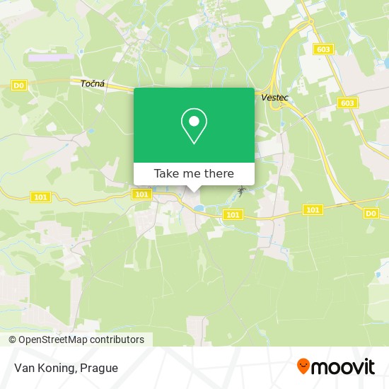 Van Koning map