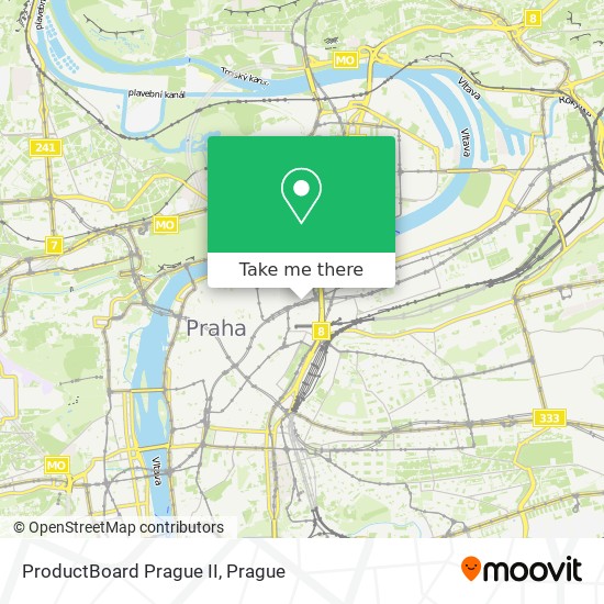 Карта ProductBoard Prague II