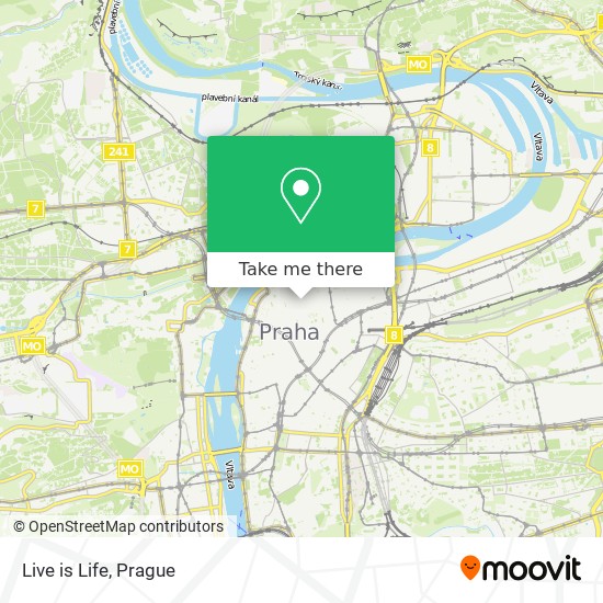 Live is Life map