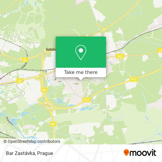 Карта Bar Zastávka