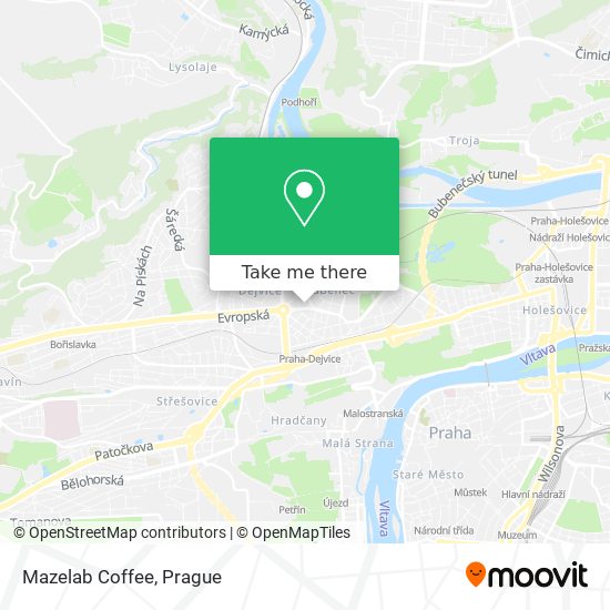 Mazelab Coffee map