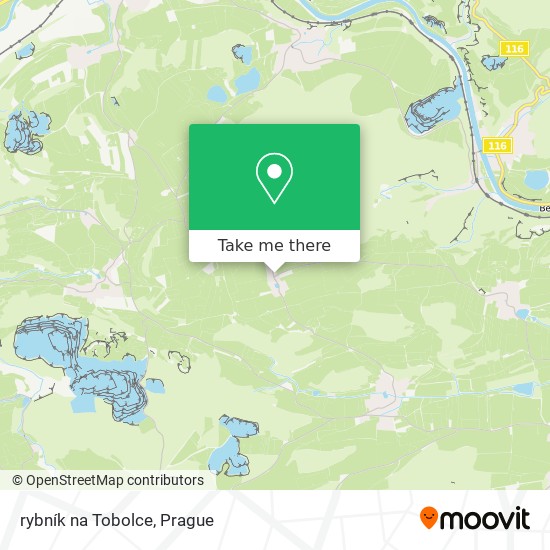 rybník na Tobolce map