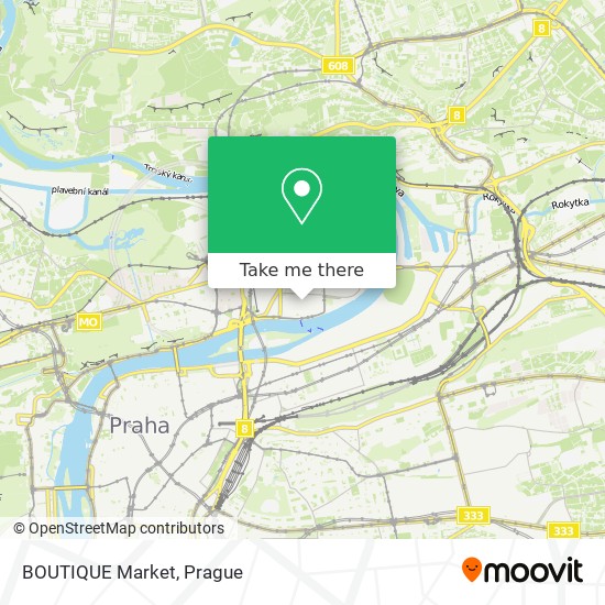 BOUTIQUE Market map