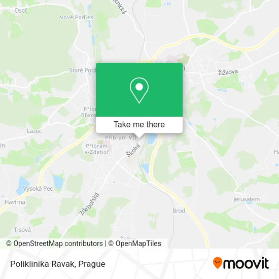 Карта Poliklinika Ravak