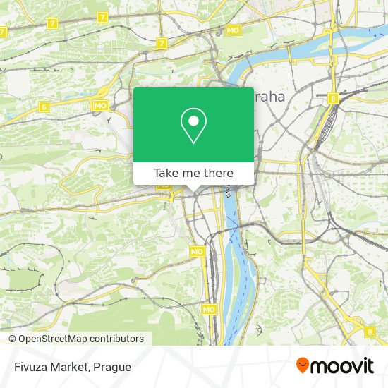 Карта Fivuza Market