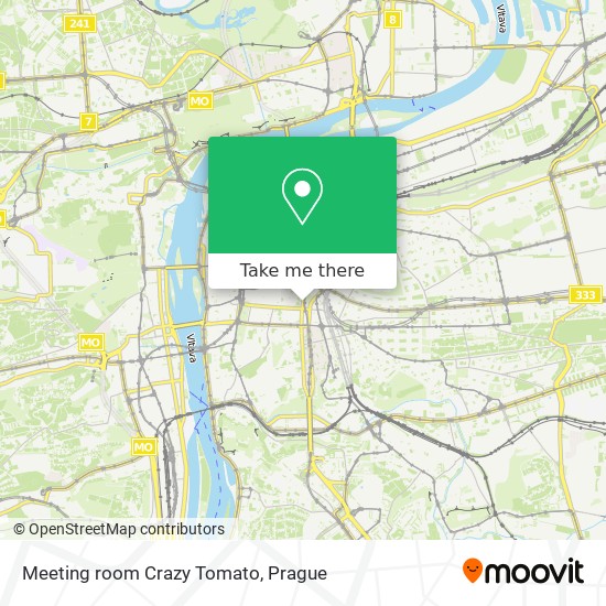 Meeting room Crazy Tomato map