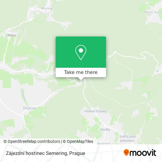 Zájezdní hostinec Semering map