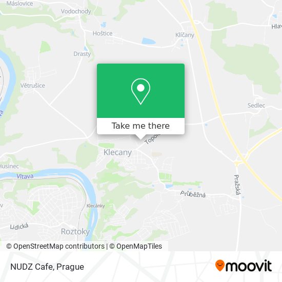 NUDZ Cafe map