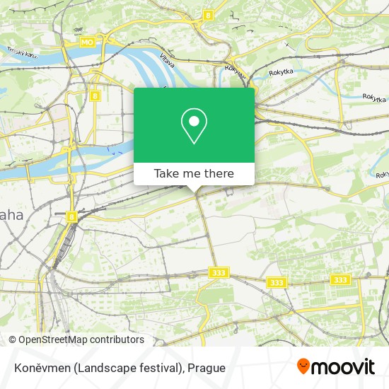 Карта Koněvmen (Landscape festival)