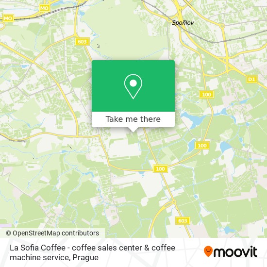 La Sofia Coffee - coffee sales center & coffee machine service map