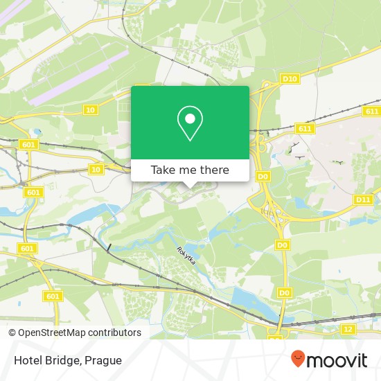 Hotel Bridge map