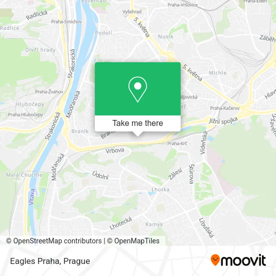 Карта Eagles Praha