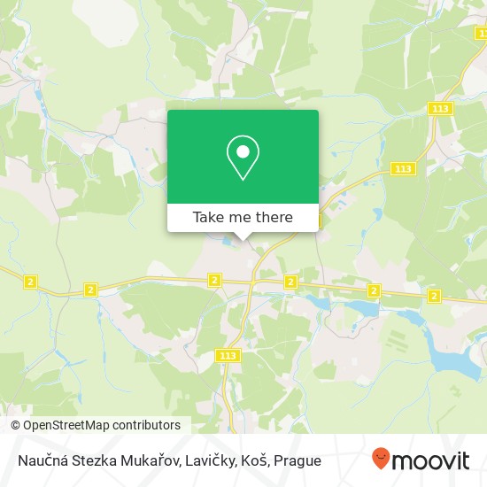 Naučná Stezka Mukařov, Lavičky, Koš map