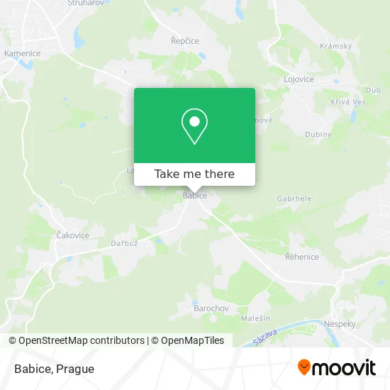 Карта Babice