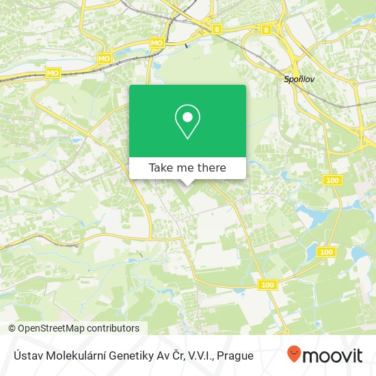 Ústav Molekulární Genetiky Av Čr, V.V.I. map