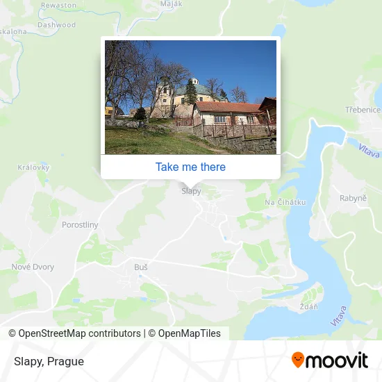 Карта Slapy