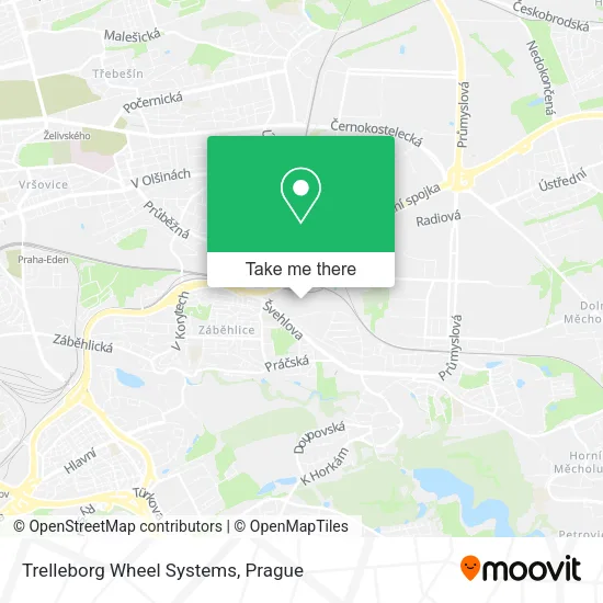 Карта Trelleborg Wheel Systems
