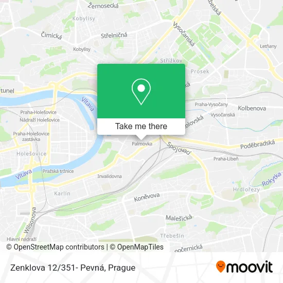 Карта Zenklova 12/351- Pevná