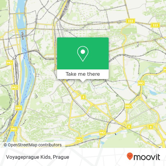 Voyageprague Kids map