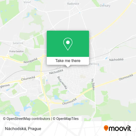 Náchodská map