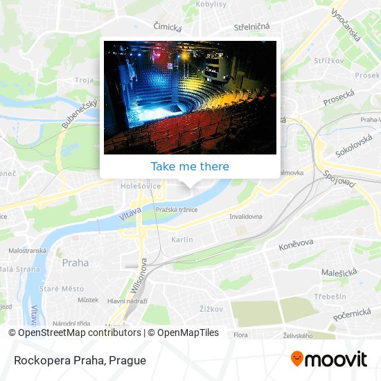 Карта Rockopera Praha