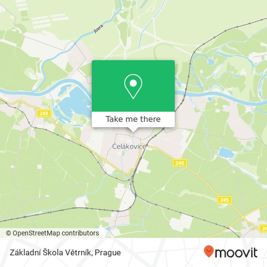 Základní Škola Větrník map