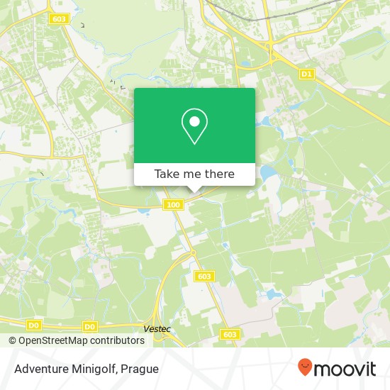 Карта Adventure Minigolf