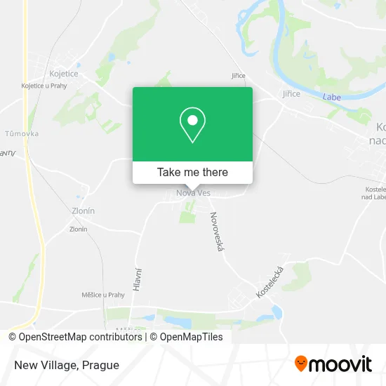 Nová Ves map