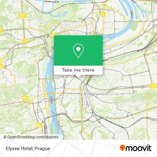 Elysee Hotel map