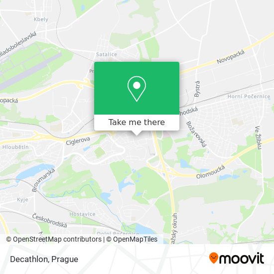 Decathlon map