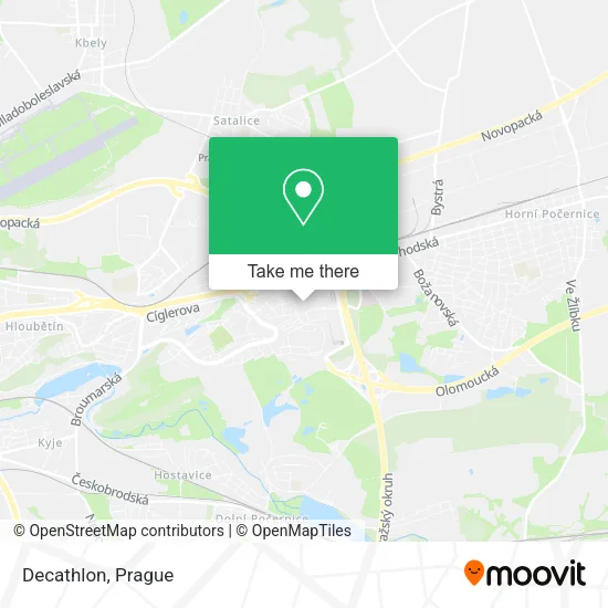 Карта Decathlon
