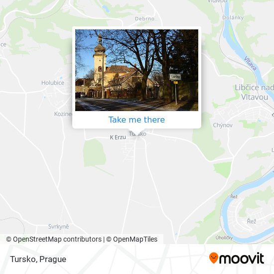 Tursko map