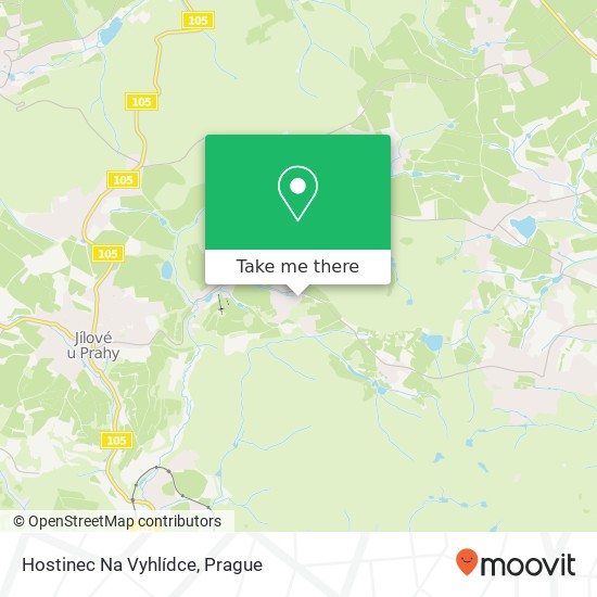 Hostinec Na Vyhlídce map