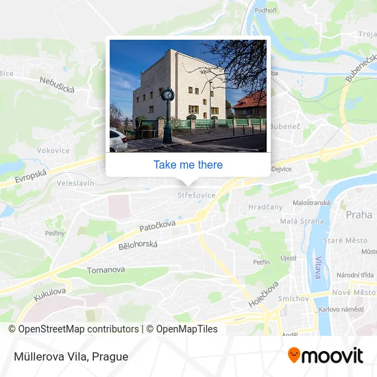 Карта Müllerova Vila