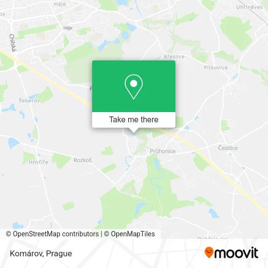 Карта Komárov