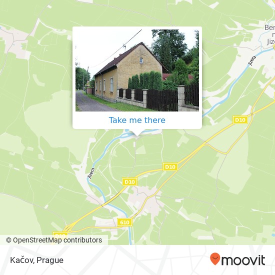 Kačov map